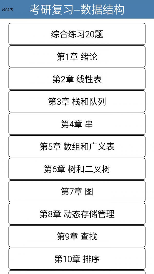 给力霸考研数据结构