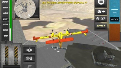 飞机消防员模拟器