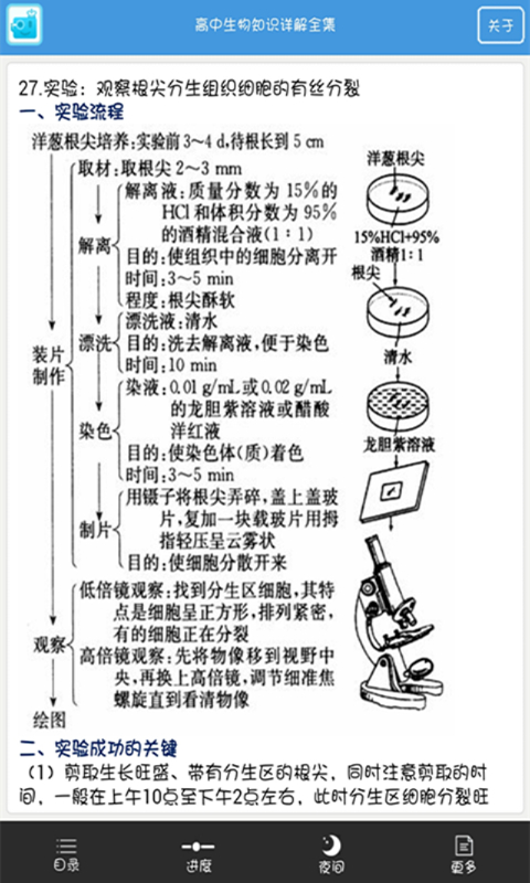 高考生物知识大全